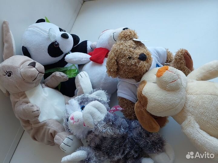 Мягкие игрушки пакетом