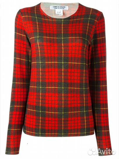 Лонгслив шерстяной Comme des garcons оригинал