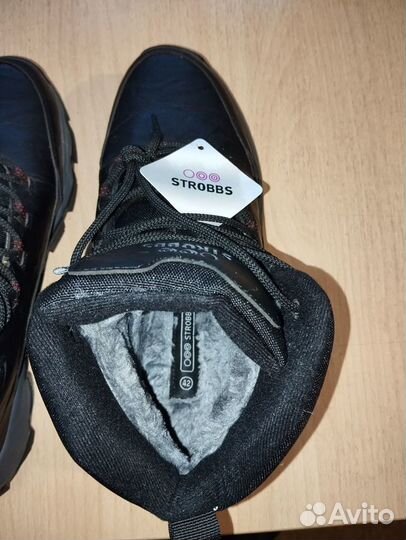 Ботинки мужские зимние фирмы Strobbs