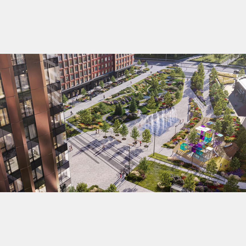 2-к. квартира, 67,1 м², 14/39 эт.