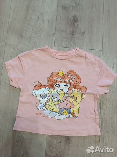 Футболка для девочки 86
