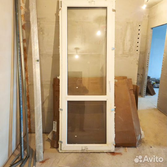 Дверь балконная пвх бу