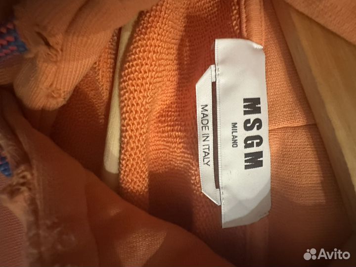 Худи msgm оранж