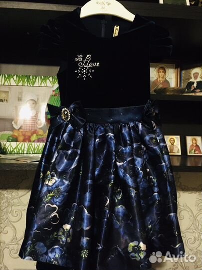 Нарядное платье 2-2,5г (маленькая леди )