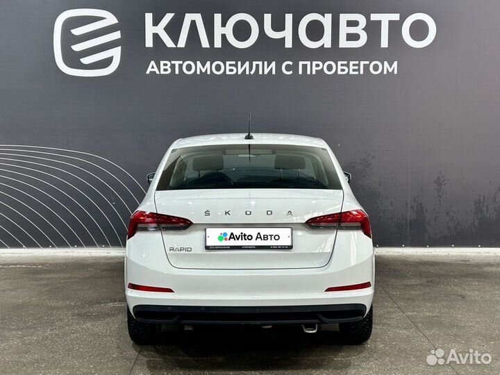 Skoda Rapid 1.6 AT, 2020, 59 000 км