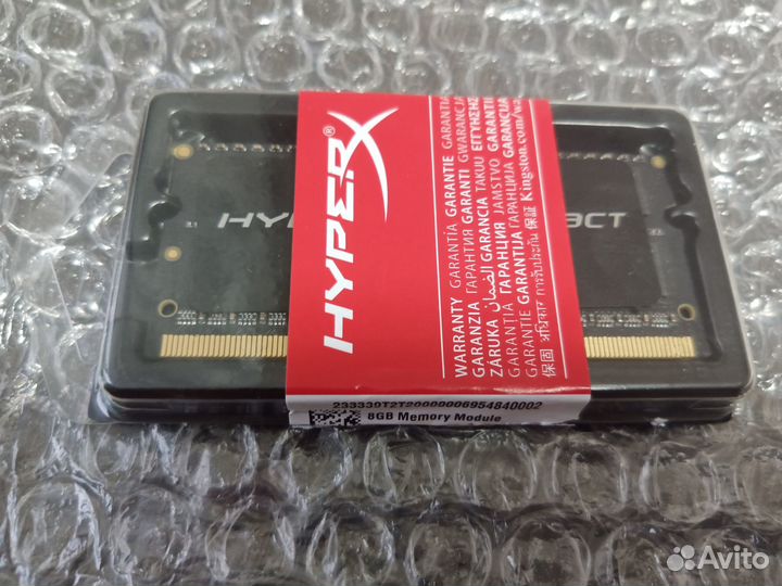 Оперативная память hyper X 8G