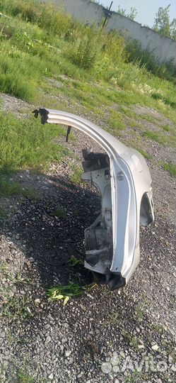 Крыло заднее левое тойота королла 120 кузов