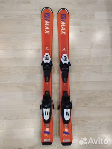 Детские горные лыжи 100 см, Salomon S/MAX JR