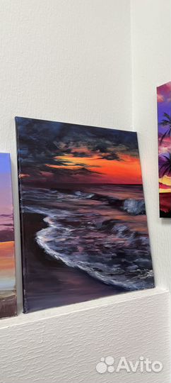 Картина маслом на холсте 30/40см