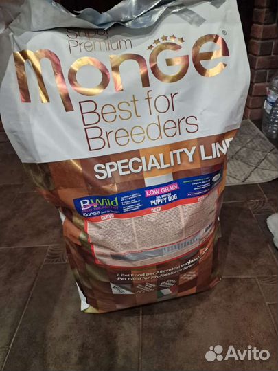 Сухой корм для собак монж 15 кг