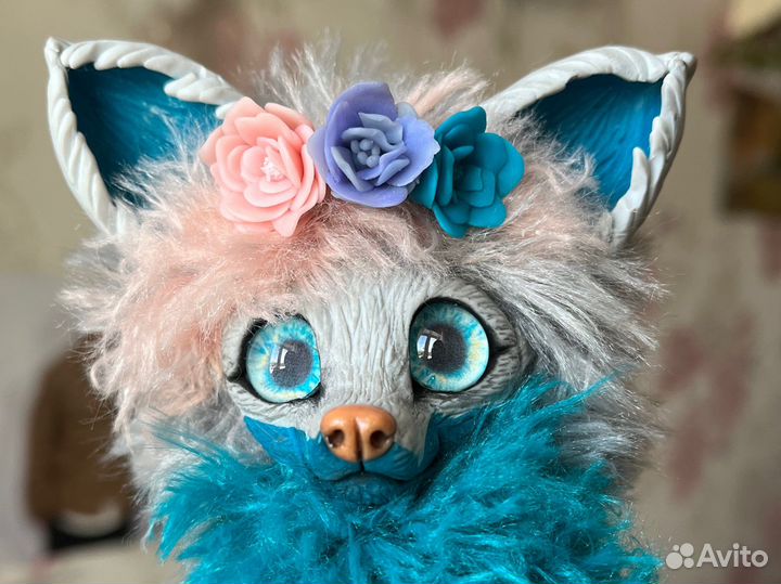 Авторская кукла ручной работы Лисичка Митте