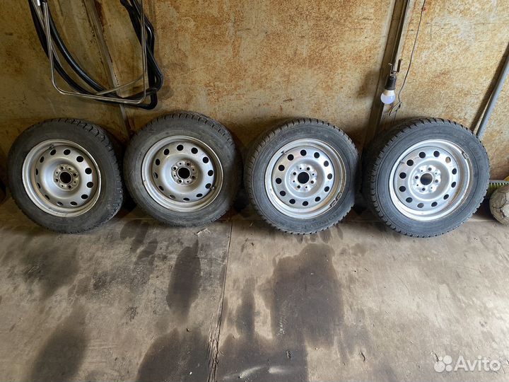 Комплект зимних колес r14 на ваз