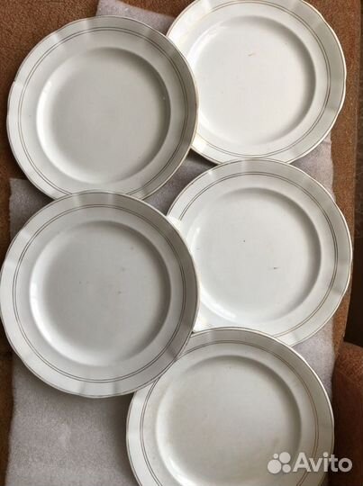 Тарелки товарищества М.С. Кузнецова