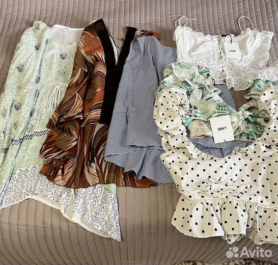 Женские вещи пакетом 46-48 новые и б/у