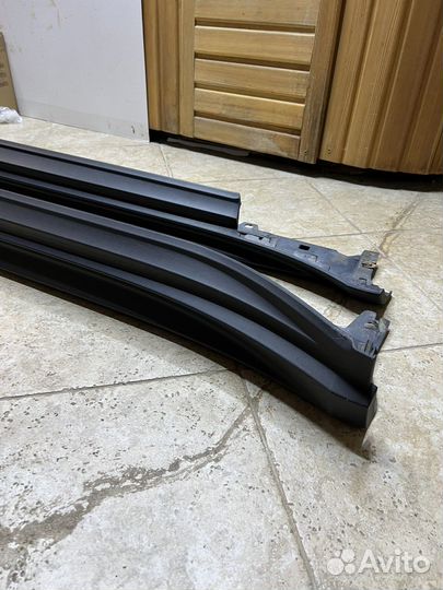 Пороги накладки panamera 971