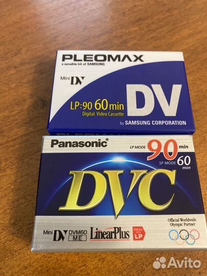 Кассеты mini dv 5 штук
