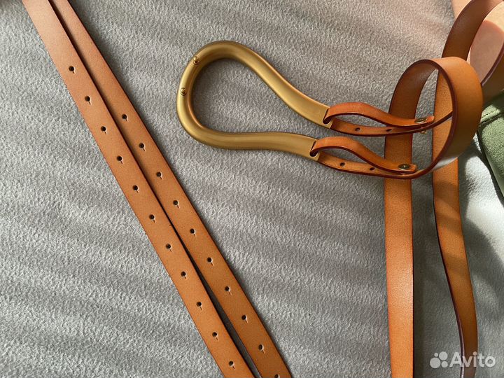Ремень женский натуральная кожа