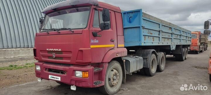 КАМАЗ 65116-N3 с полуприцепом, 2012