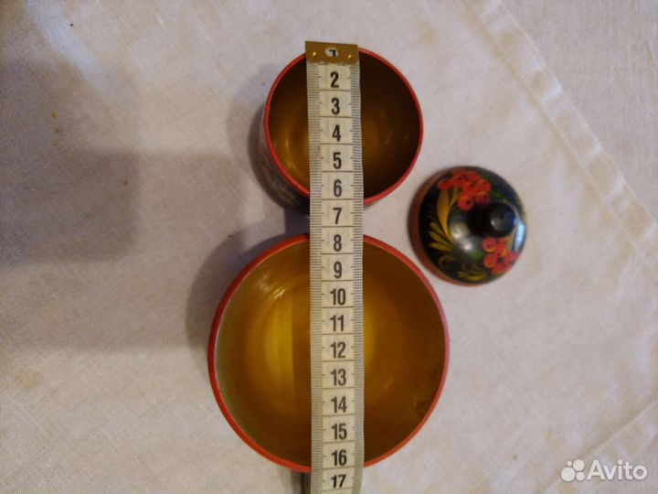 Деревянная посуда хохлома