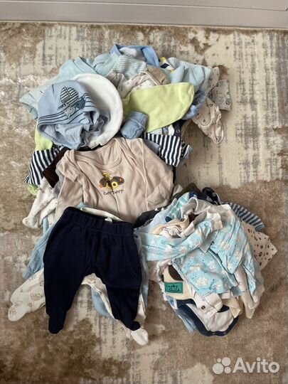 Вещи на мальчика до 3 месяца