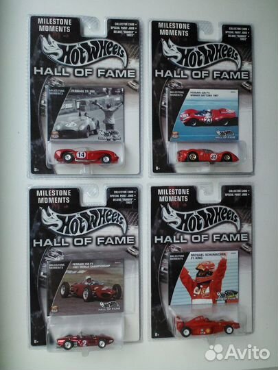 Hot Wheels Hall of Fame Ferrari Ford GT-40 Merc