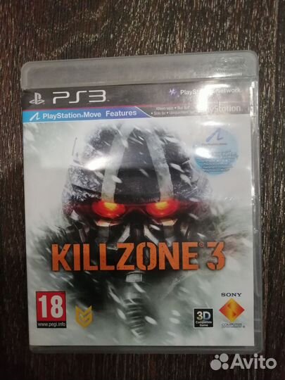 Killzon 3. Диск для PS3
