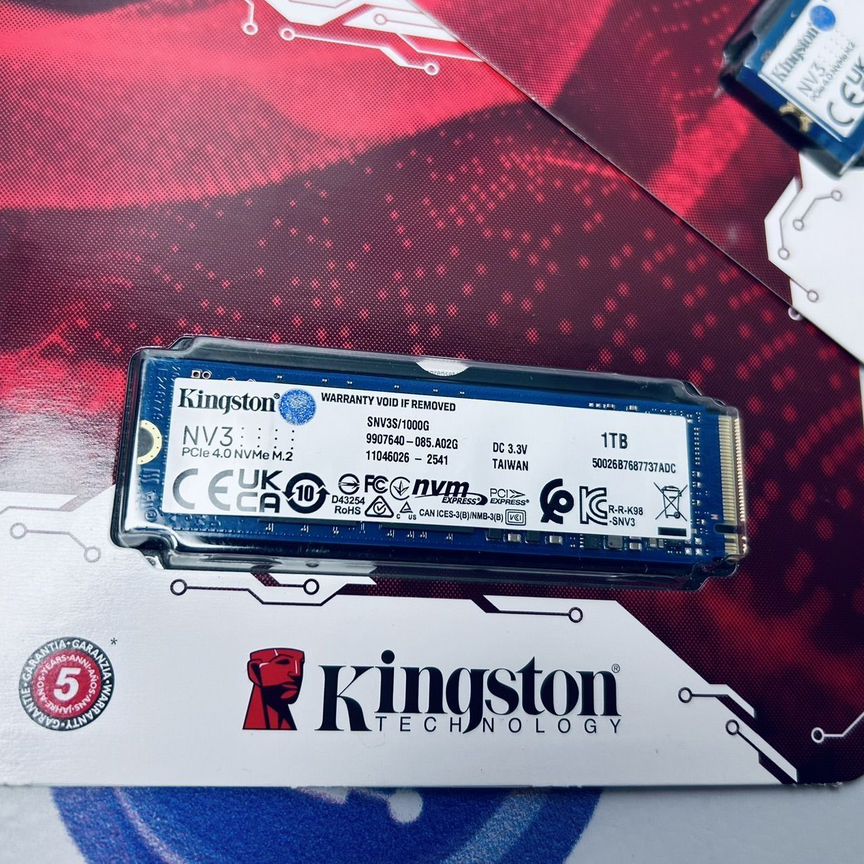 [SNV3S] Ssd Kingston Nv3 M.2 2280 1tb /1000g Snv3s