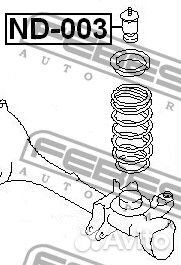Отбойник переднего амортизатора