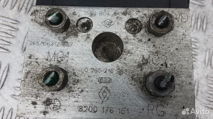 Блок ABS Renault Megane рест. 2002 0273004678