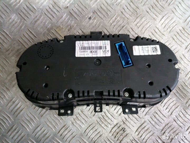 Панель приборов Skoda Fabia