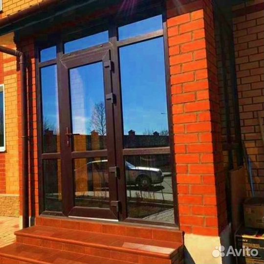 Пластиковые окна. Остекление частных домов