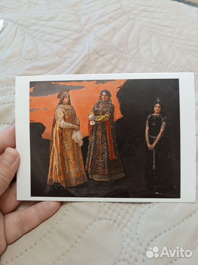 Открытки художник Виктор Васнецов