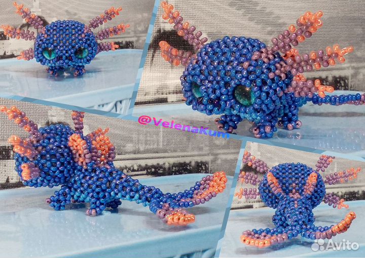 Игрушки из бисера