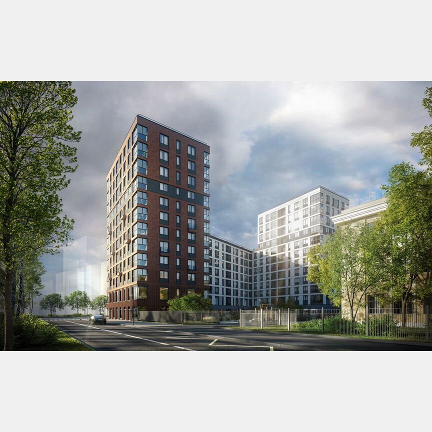 1-к. квартира, 44 м², 8/12 эт.