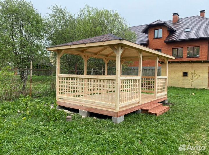 Красивые беседки