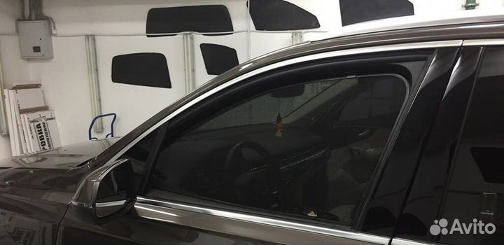 Каркасные шторки на Geely Emgrand X7