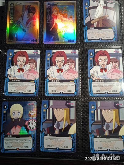 Коллекционные карточки Блич