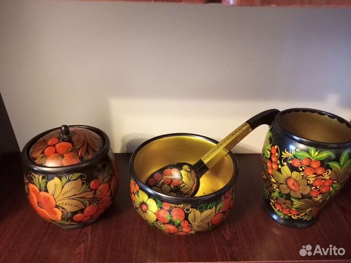 Набор деревянной посуды 