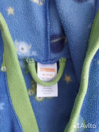 Gymboree флисовый халат на 7-8 лет