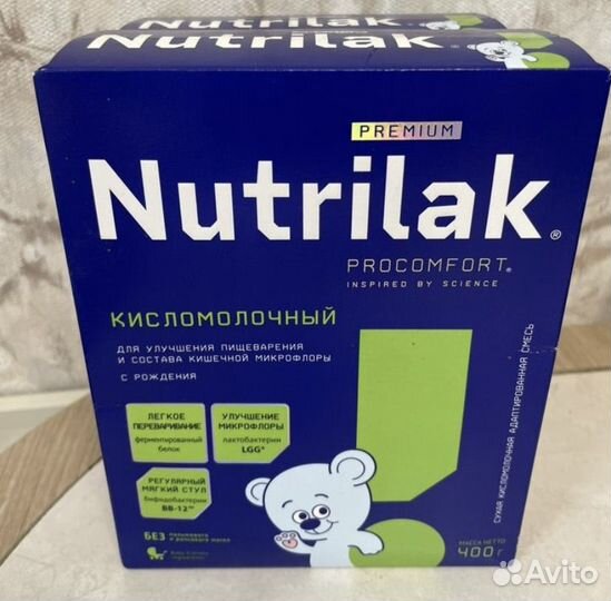 Смесь нутрилак кисломолочный