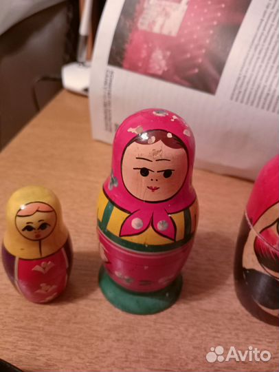 Матрёшки и ложки СССР