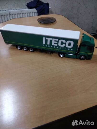 Масштабная модель камаз итеко