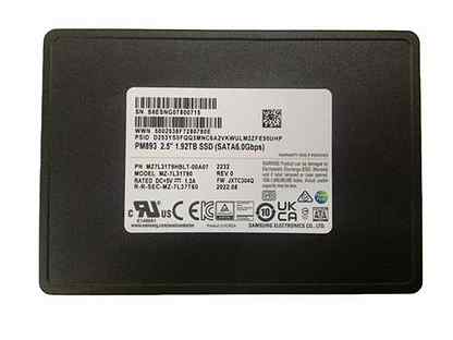 SSD Samsung PM893 1.92TB 2.5inch SATA TLC MZ7L31T9