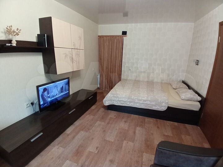 1-к. квартира, 31,7 м², 2 кровати