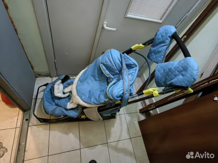 Детские санки коляска бу