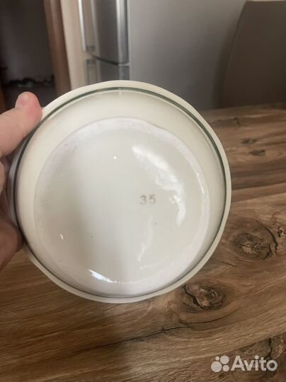 Ваза для варенья фаянсовая СССР