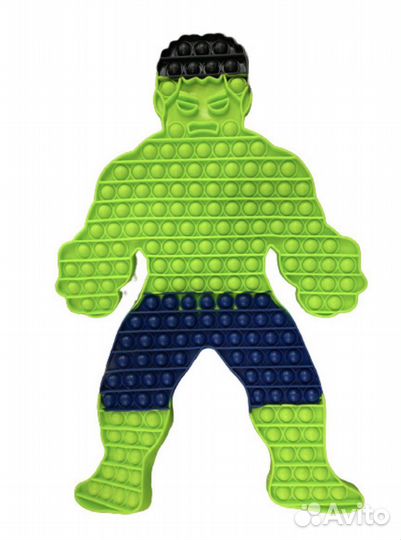 Пупырка антистресс давилка поп Халк 30 см