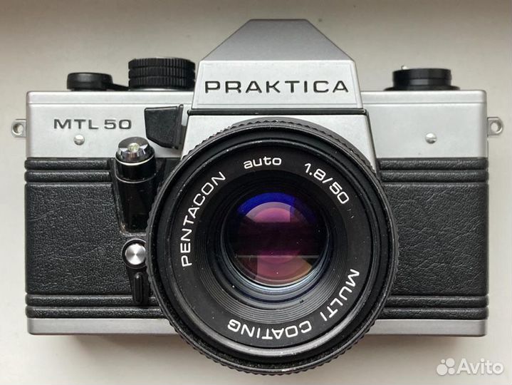 Пленочный фотоаппарат praktica MTL 50 + 50 1.8