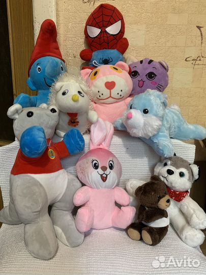 Мягкие игрушки пакетом