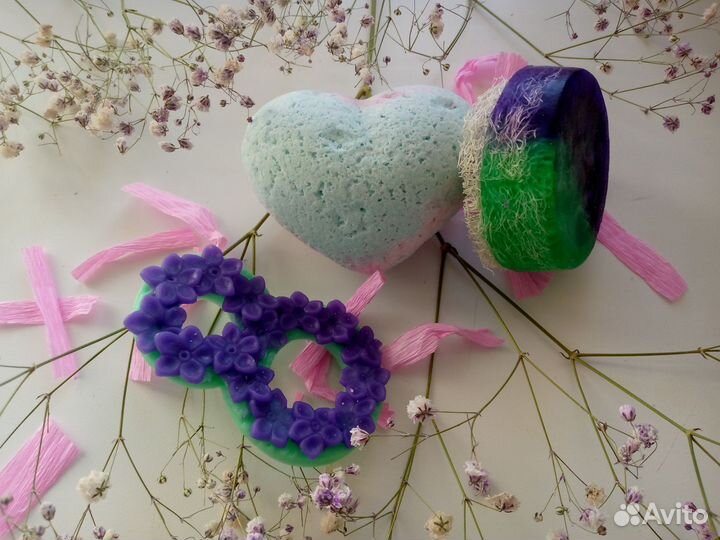 Мыло ручной работы набор